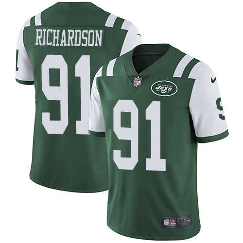 Nike New York Jets #91 Sheldon Richardson Green Team Color NFL Vapor Untouchable Limited Jersey,We sell and wholesale Nike New York Jets #91 Sheldon Richardson Green Team Color NFL Vapor Untouchable Limited Jersey on line form chian!